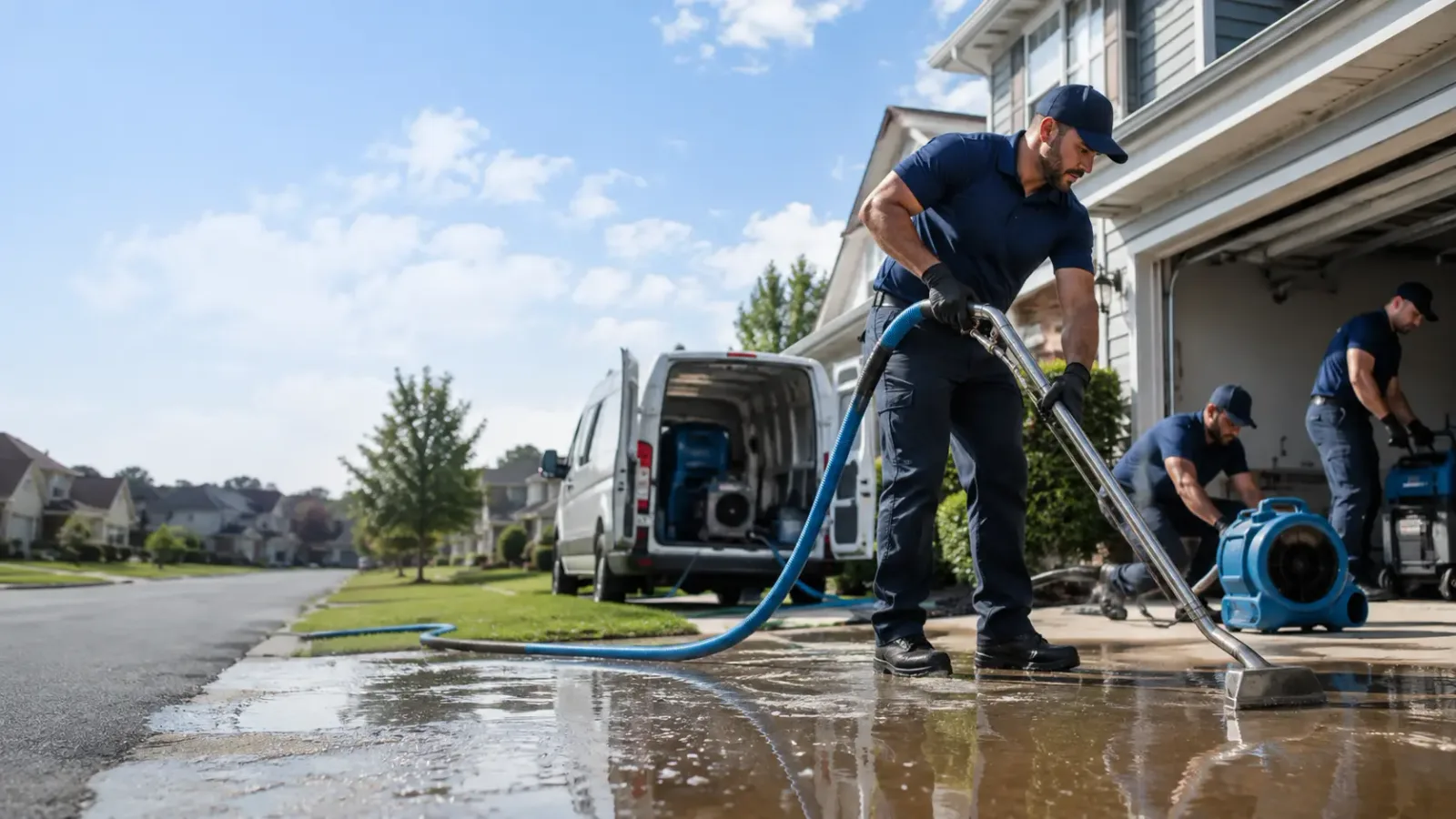 Flood Damage Restoration in Taft, OK